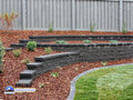 North Vancouver Allan Block Wall Installation Sample