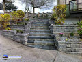 North Vancouver Allan Block Wall Installation Sample