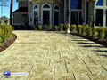White Rock Stamp Concrete Sample