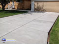 Vancouevr Broom Finish Concrete Sample