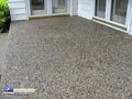 White Rock Exposed Aggregate Concrete Sample