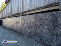 Burnaby Stamped Concrete Retaining Wall Sample